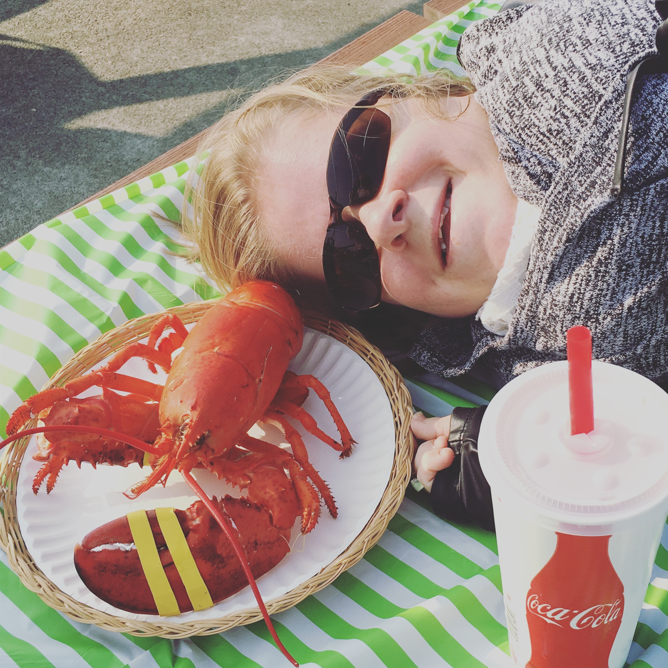 lobster, maine, wheelchair