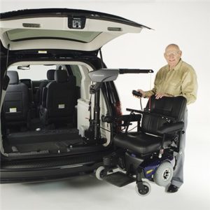 bruno van lift wheelchair