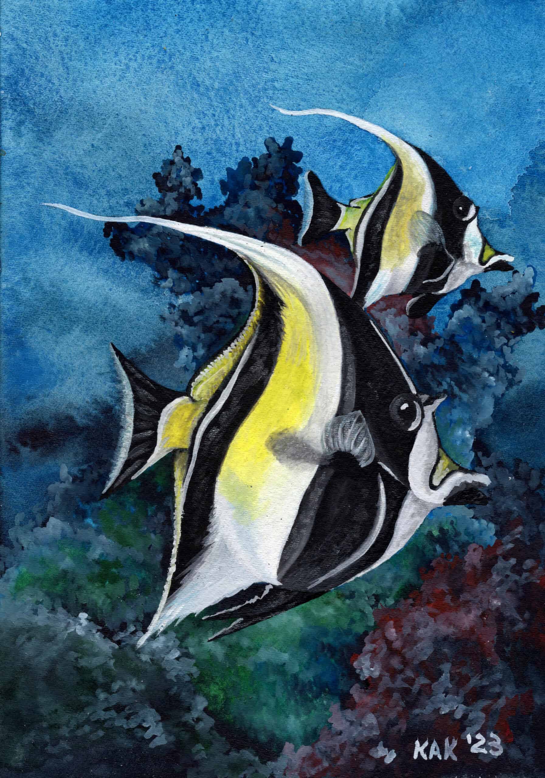 The Elegance of the Moorish Idol: Grace in Art