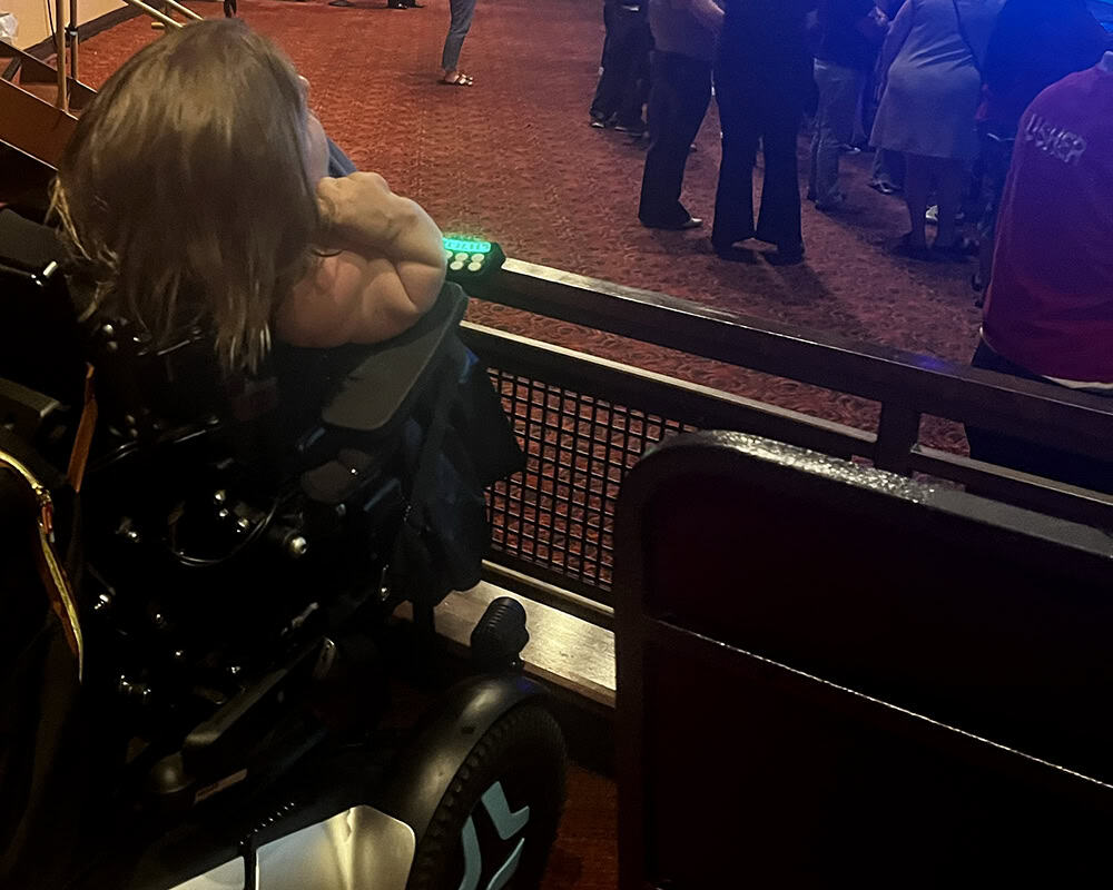 inadequate wheelchair seating at the IP Casino