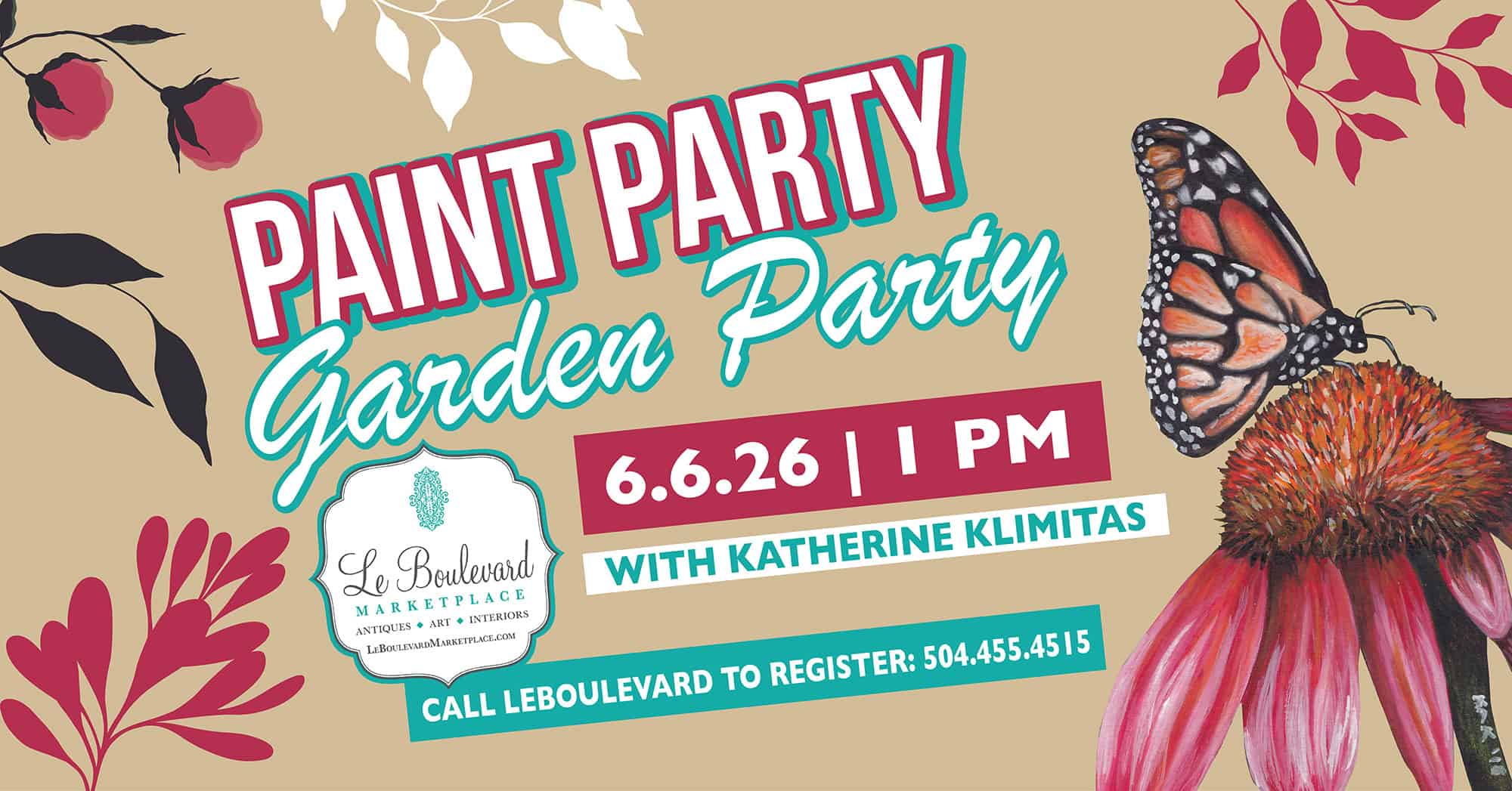 Garden Party Paint Party