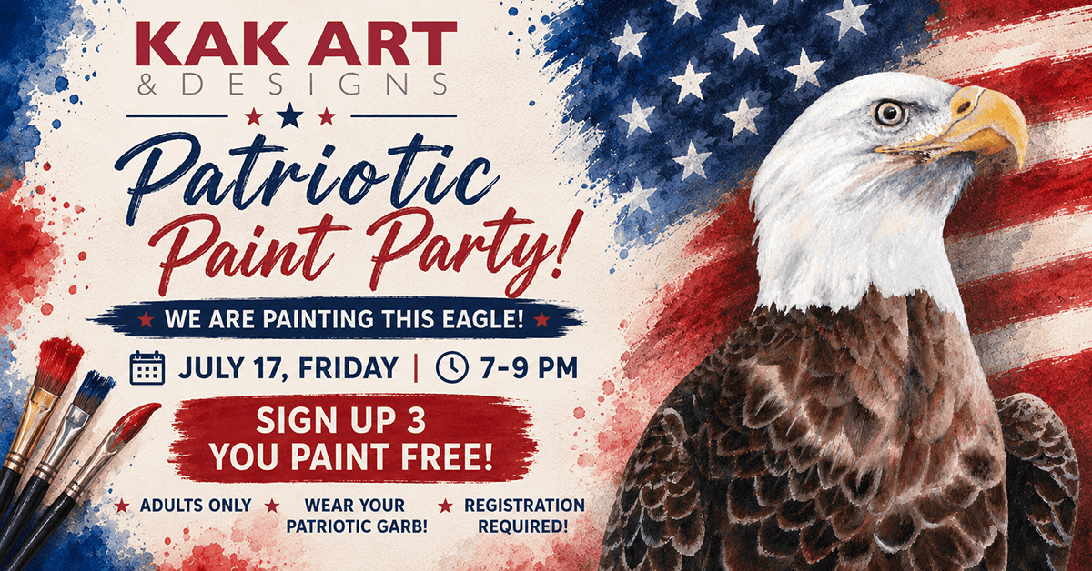 Patriotic Paint Party