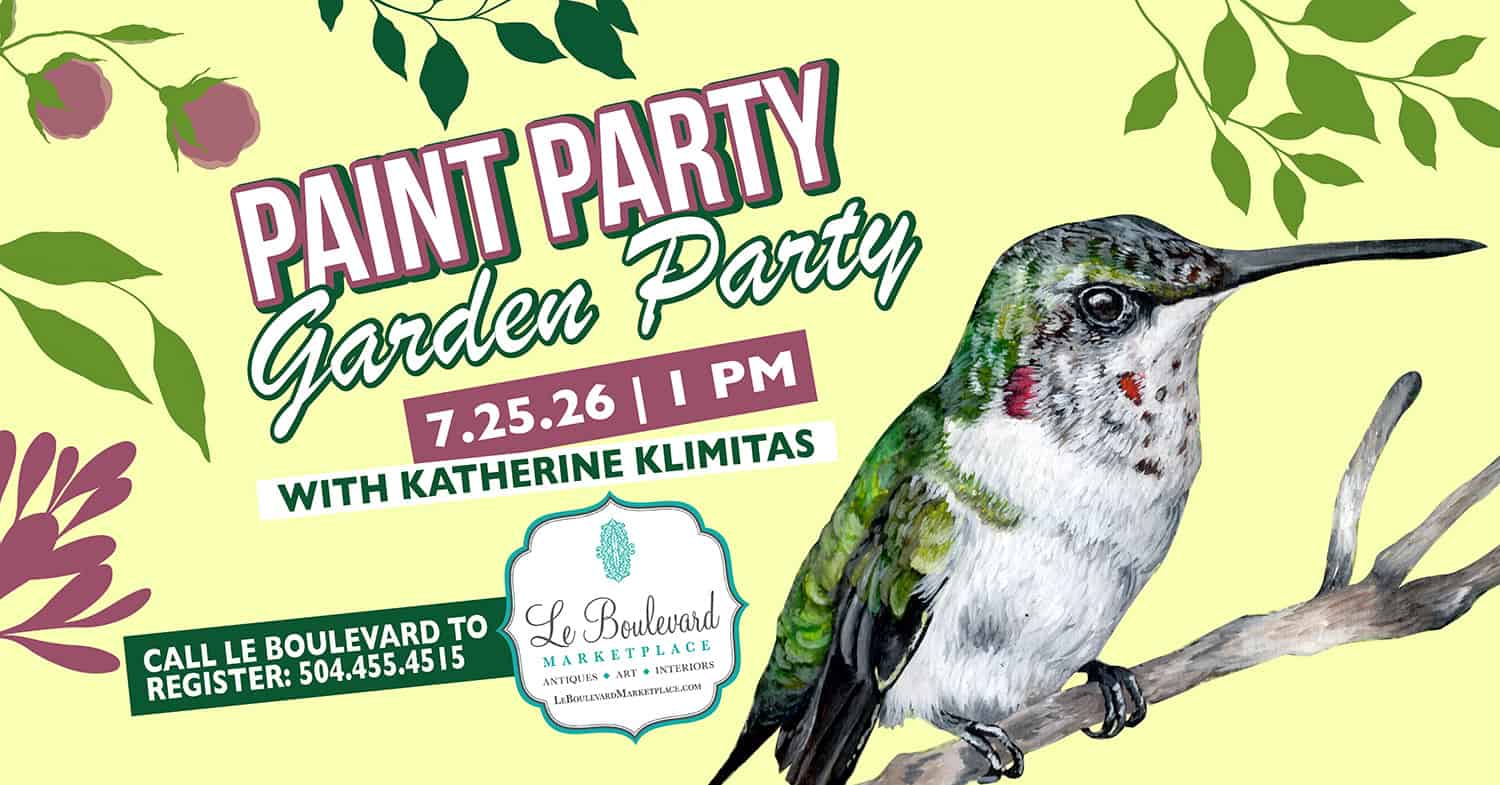 Garden Party Paint Party