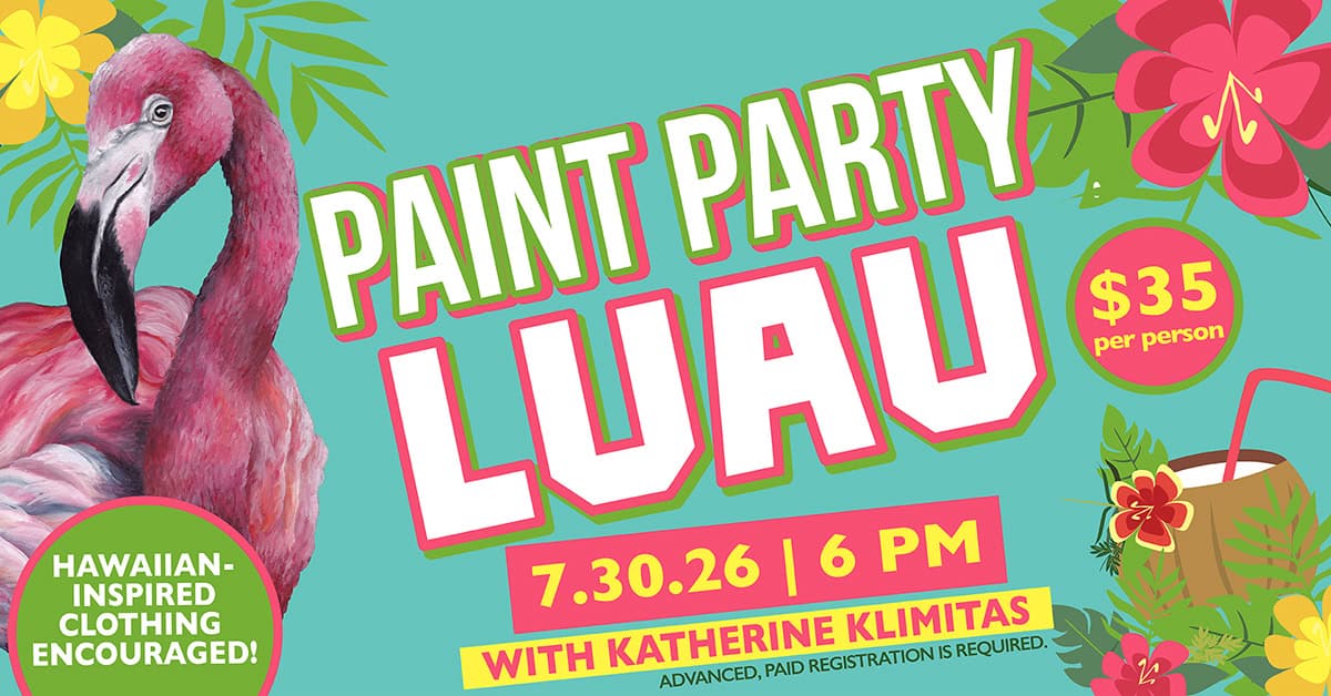Luau Paint Party