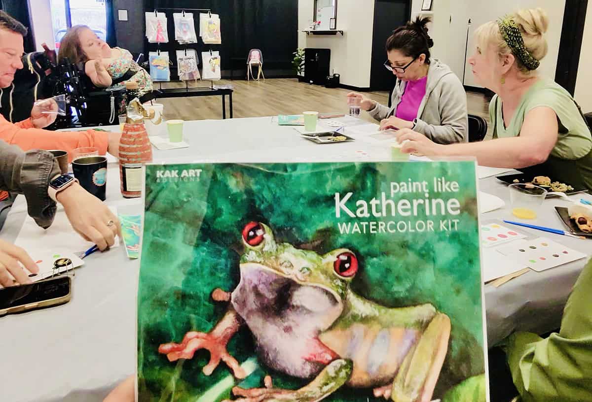 Why I Love Hosting Watercolor Paint Parties